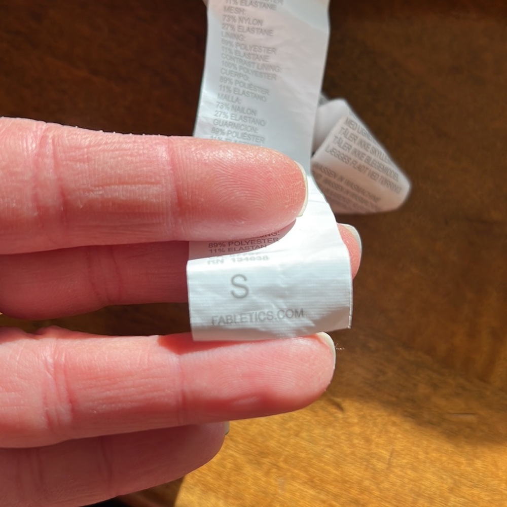 Fabletics Cloud Pattern Mila Medium Impact Sports… - image 6